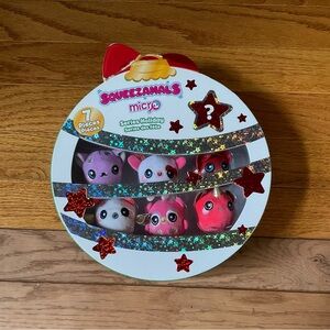 Squeezamals Micro Holiday Series set